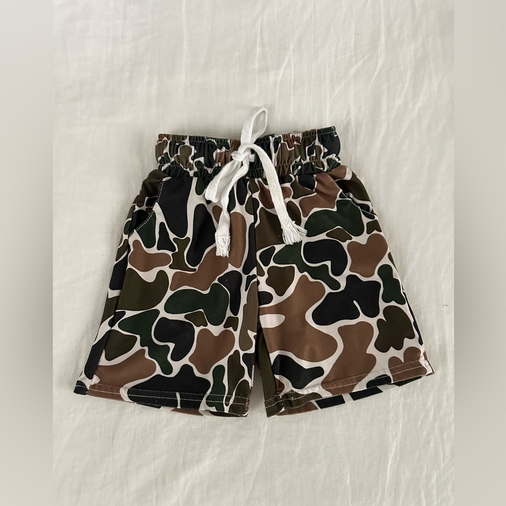 Duck‎ Camo Shorts - Toddler